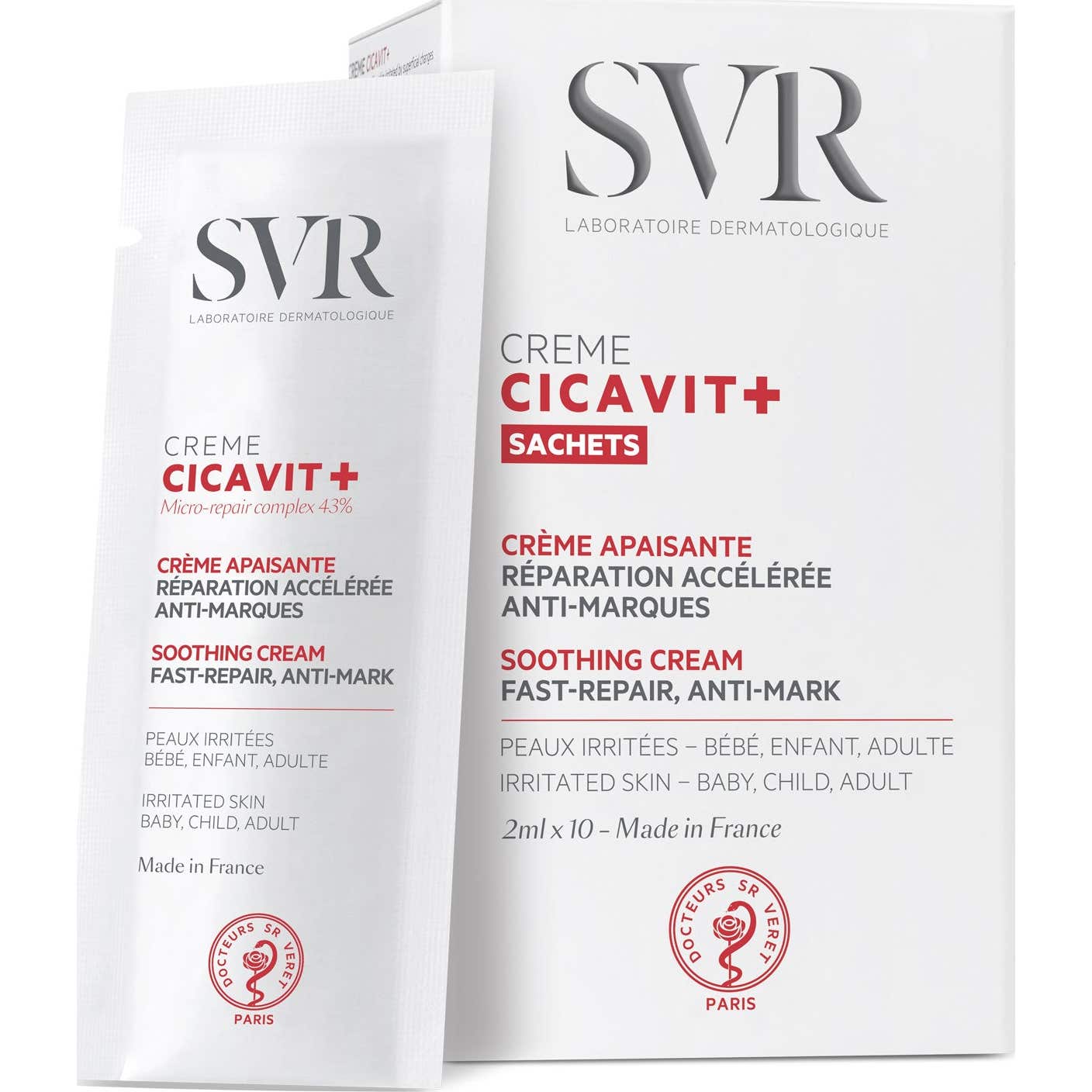 Svr Cicavit+ Crema Reparadora 10x2ml