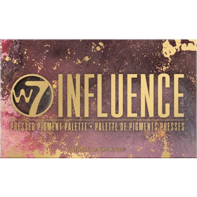 W7 Influence Pressed Pigment Palette 18g