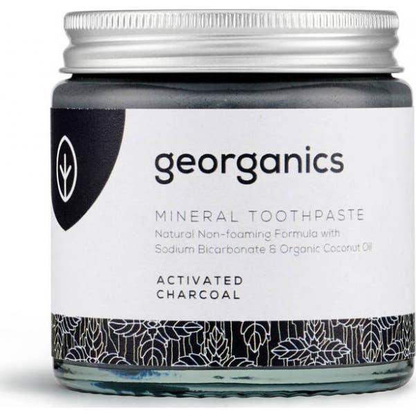 Georganics Dentifrico Mineral Carbon Activado Crema 120ml