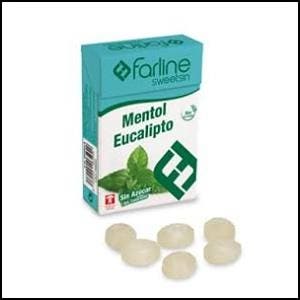 Farline Sweetsin Caramelos Menta-Eucalipto Sin Azucar 36,5 g