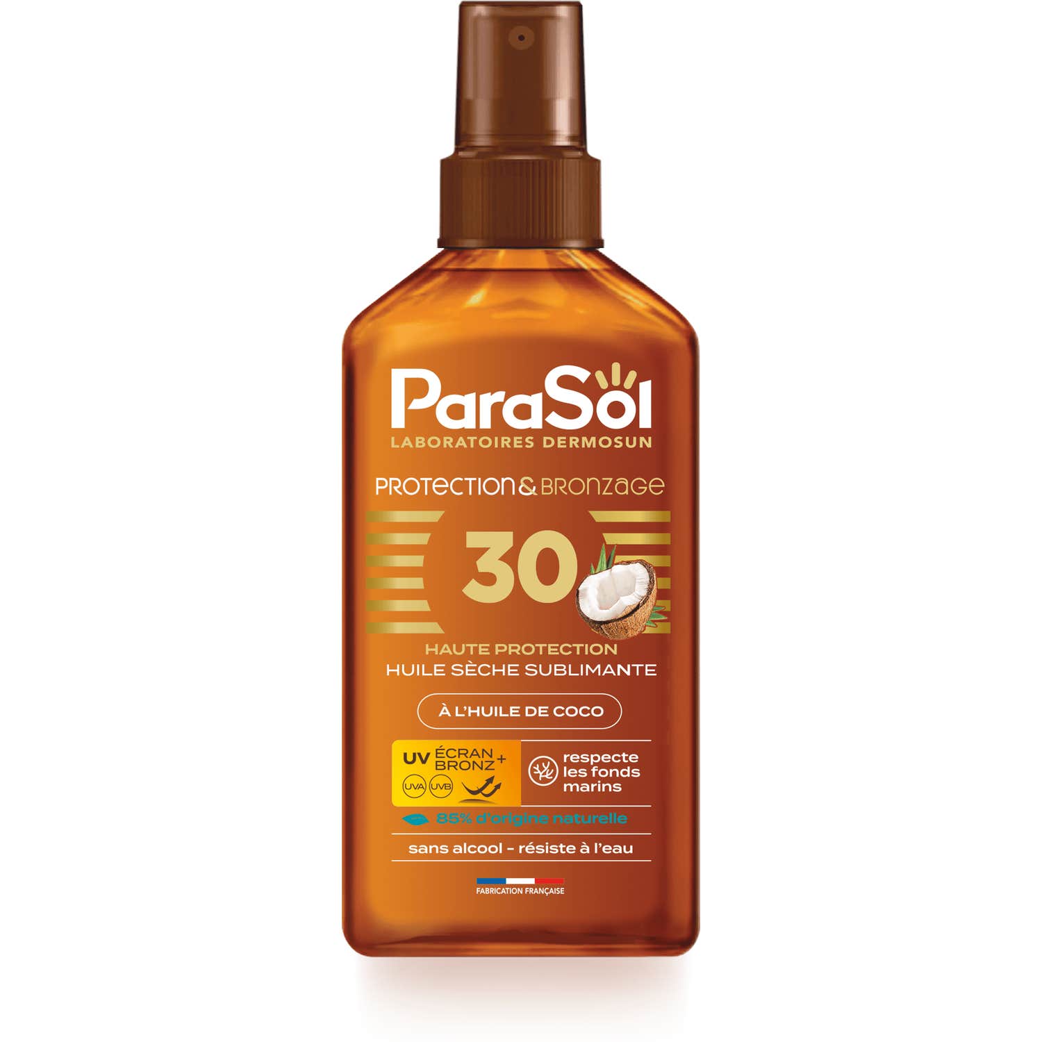 Parasol Spray Aceite Seco de Coco SPF30 200ml