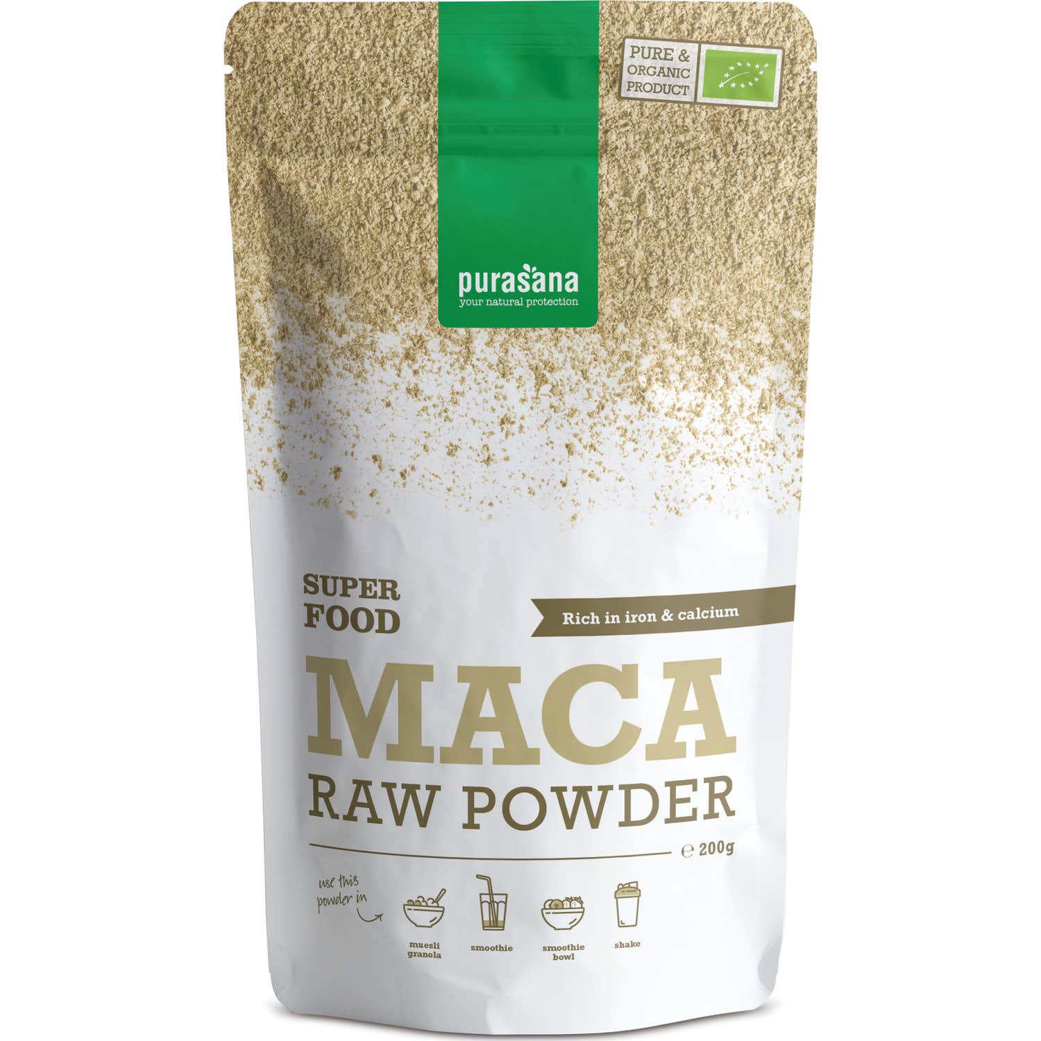 Purasana Maca en Polvo Bio 200g | Natural Doctor