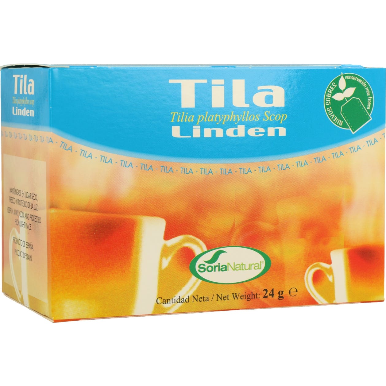 Soria Natural tila infusión 20 filtros