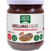 Naturgreen Crema de Avellanas Con Cacao Bio Reducida de Azúcares