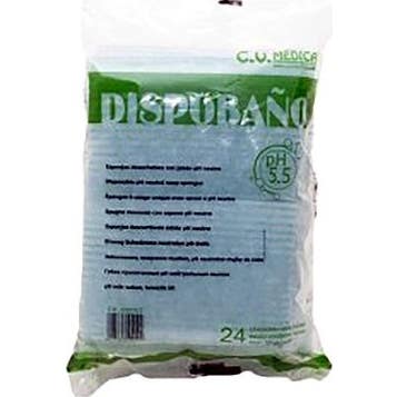 Dispobaño esponja enjabonada 24uds