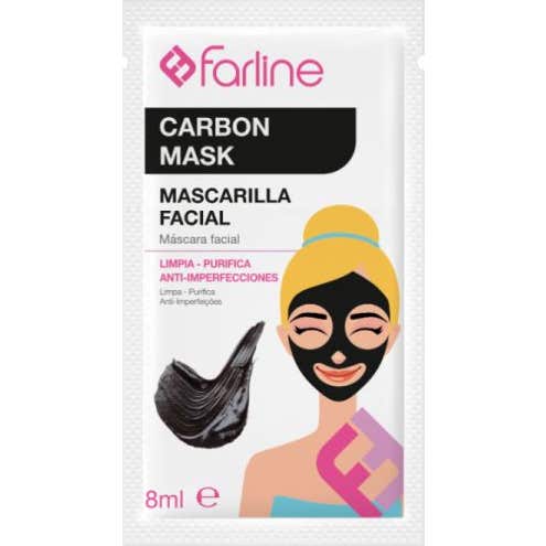 Farline Facial Máscara Carbón 10 X8 ml