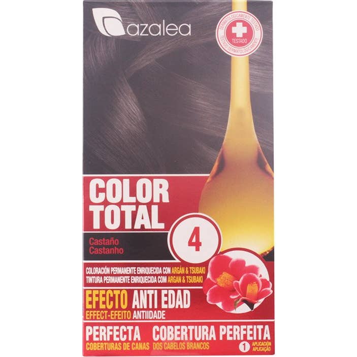 Azalea Color Total Tinte de Cabello N4 Castaño 224g