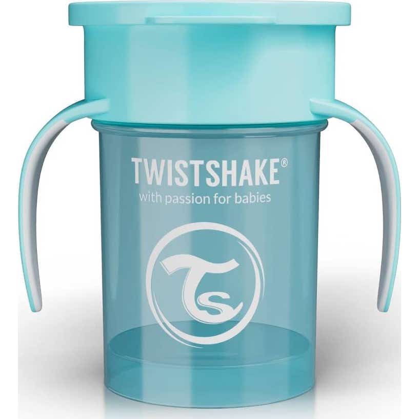 Twistshake 360 Cup 6+ Pastel Plava Blue 1ud