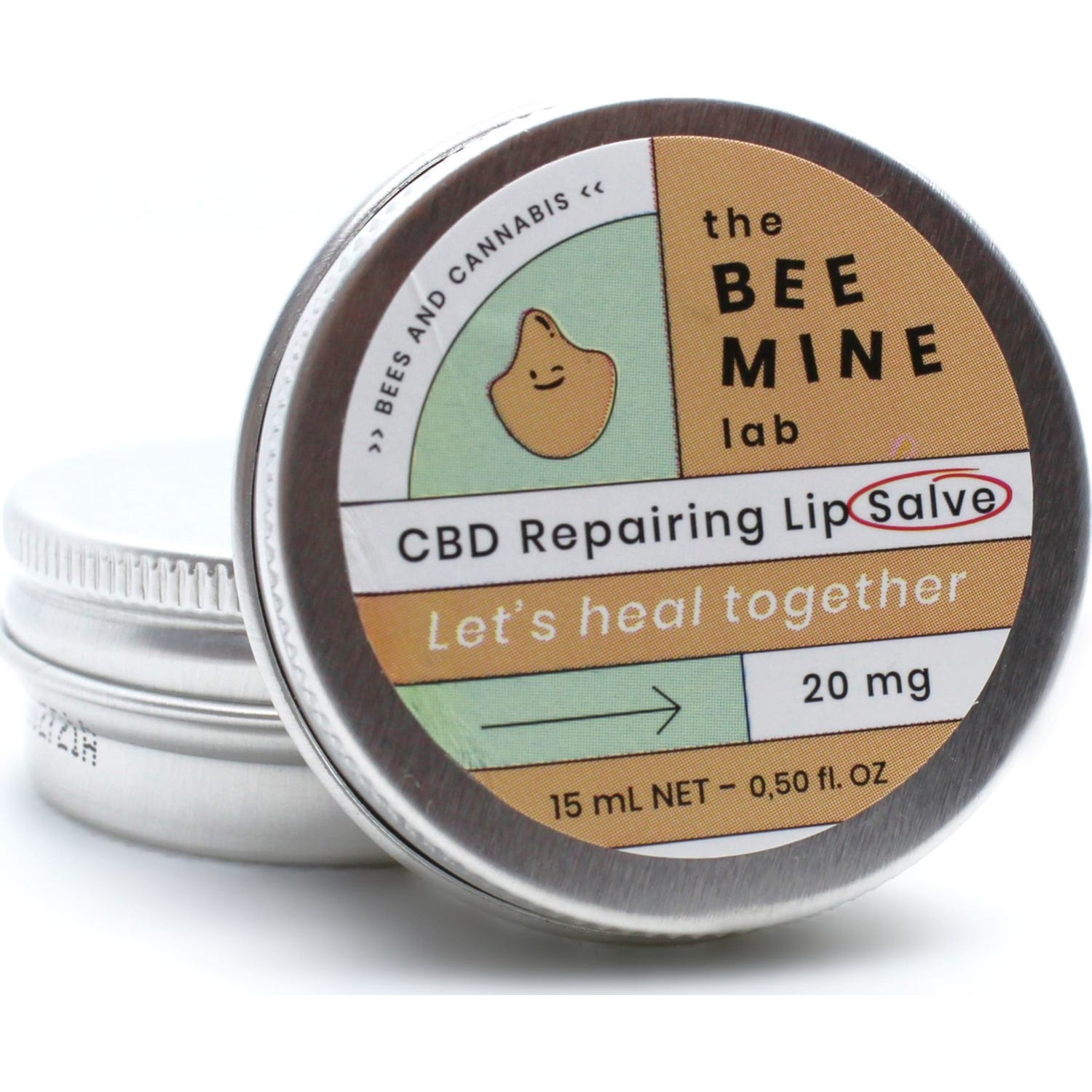 Beemine Bálsamo Labial con CBD 15ml