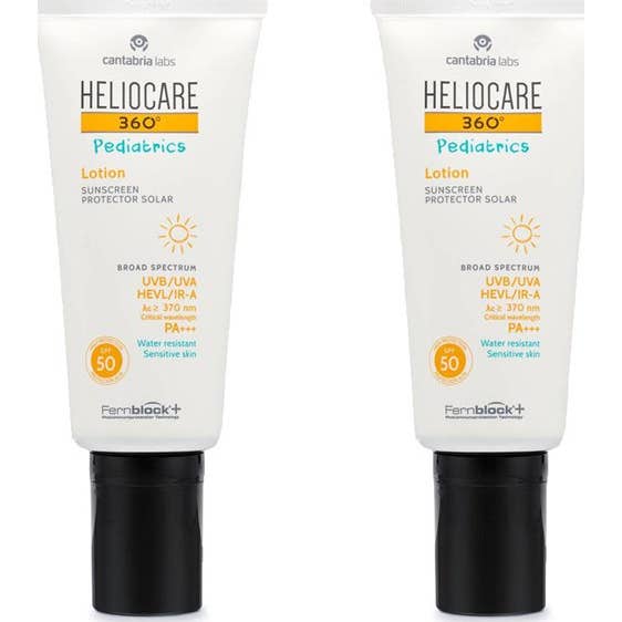 Heliocare 360º Pediatrics Lotion SPF50 Protector Solar 2x200 ml