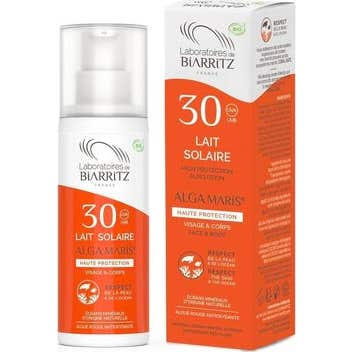 Algamaris - Leche Solar Ecológica Certificada Spf30