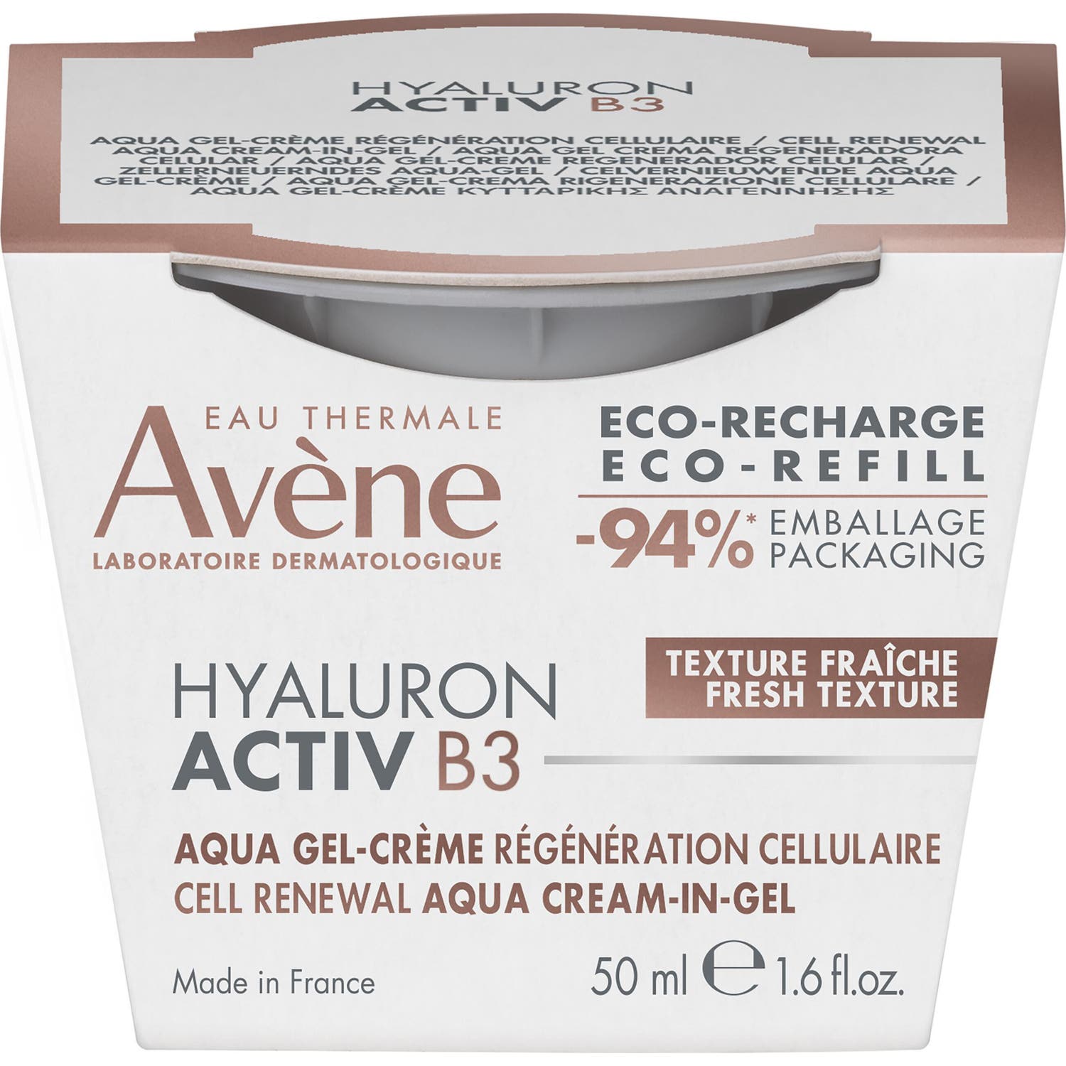 Avène Hyaluron Activ B3 Aqua Gel-Crema Recarga 50ml