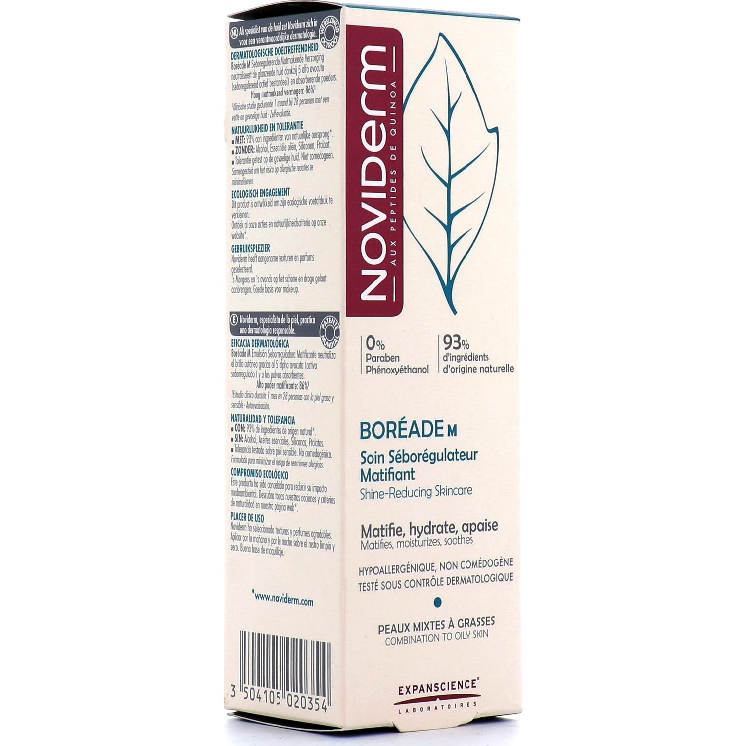 Boréade emulsión seborreguladora matificante 40ml