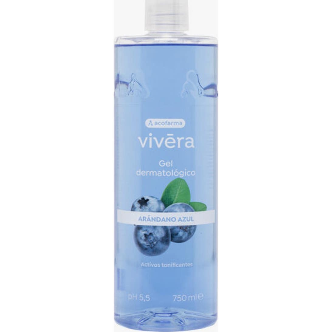 Vivera Gel Dermatológico Arándano Azul pH5.5 750ml