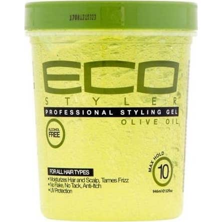 Eco Styler gel Fijador Aceite Oliva Sin Alcohol Fuerte 946 ml