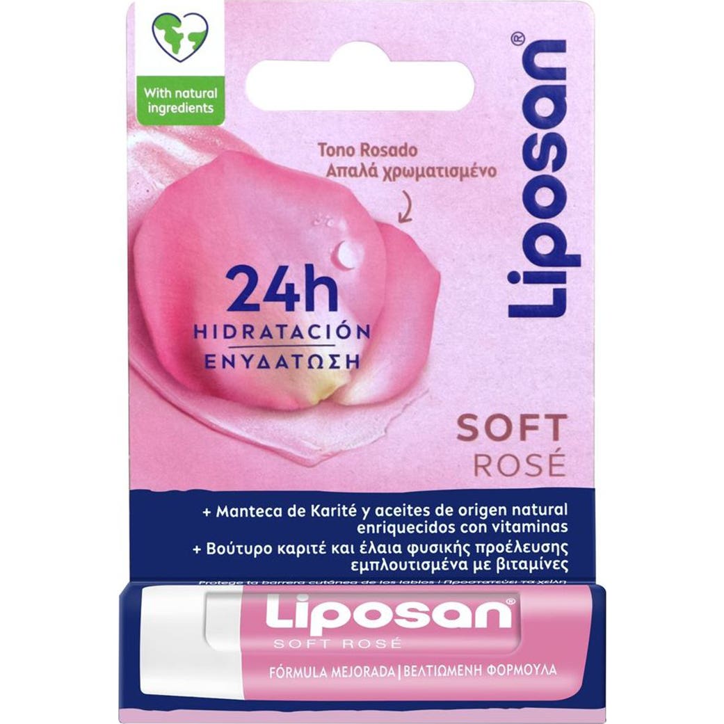 Liposan Soft Rose Bálsamo Labial 4.8g