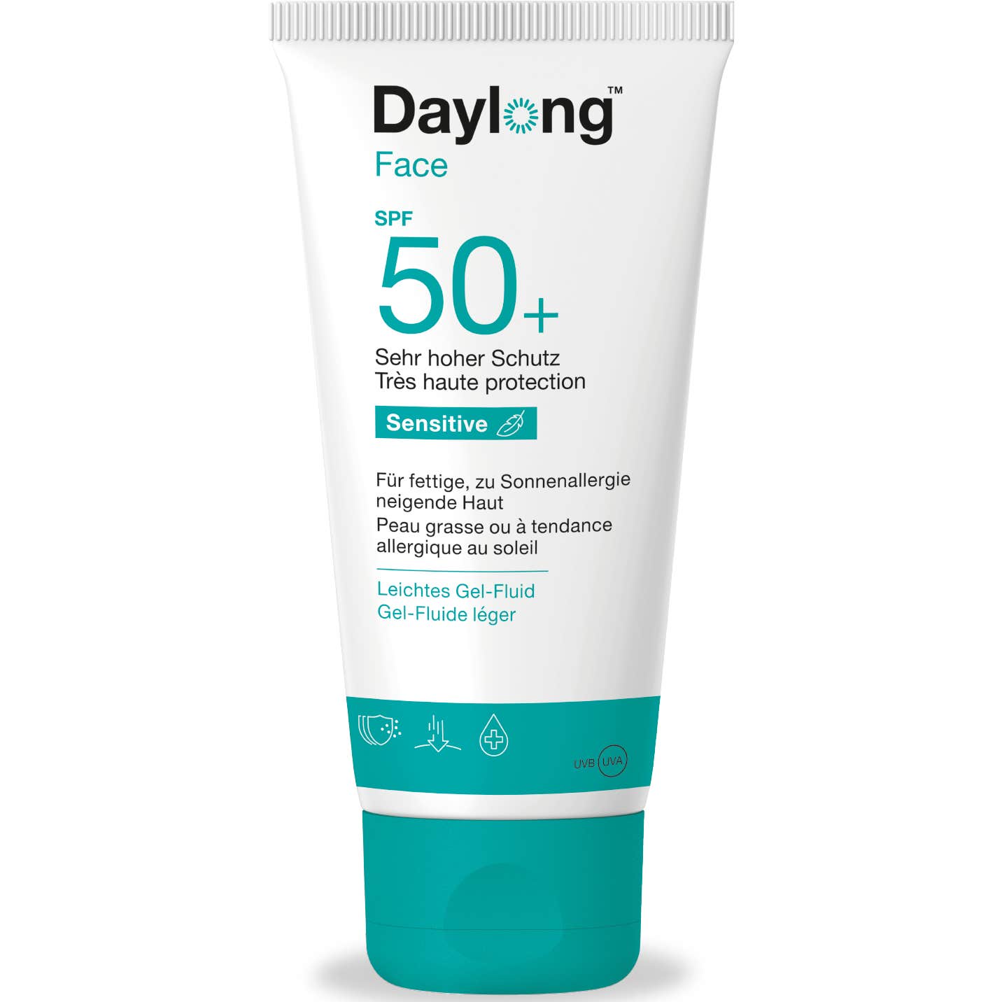 Daylong Sensitive Face Spf50+ Gel Flde T/50ml