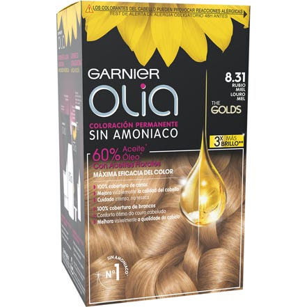 Garnier Olia Coloración Permanente N°8.31 Rubio Miel