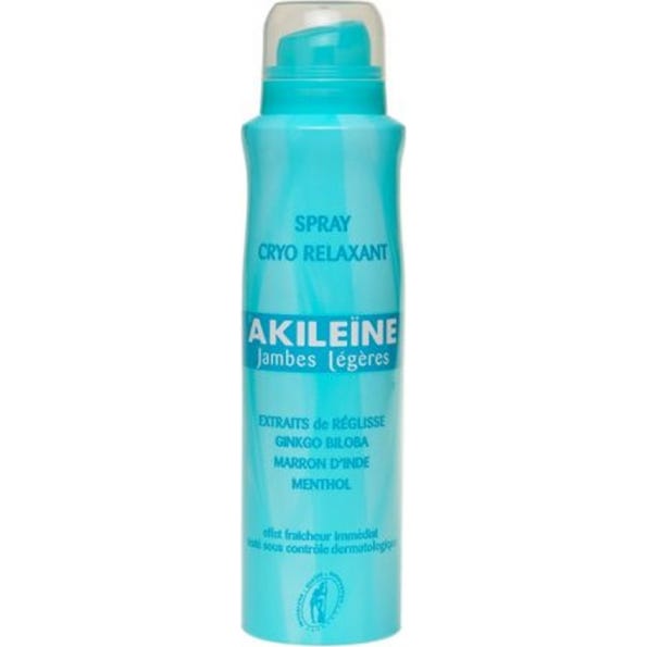 Akileine Spray Cryo Relaxant Jambes Légères 150 ml