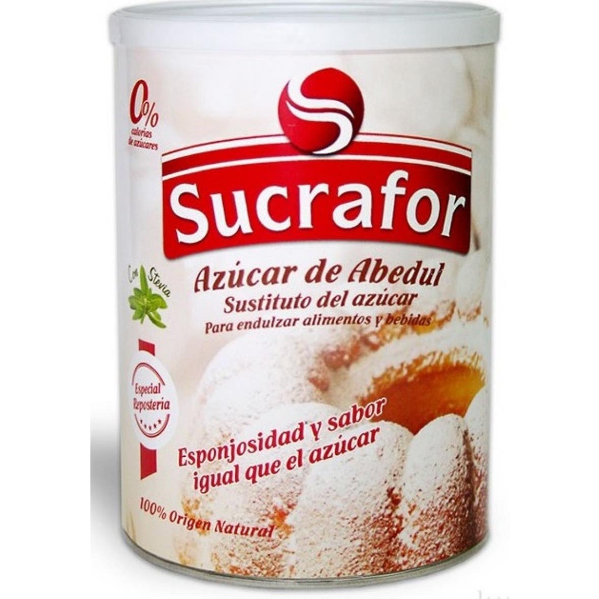 Sucrafor Azúcar Abedul y Stevia 800ml