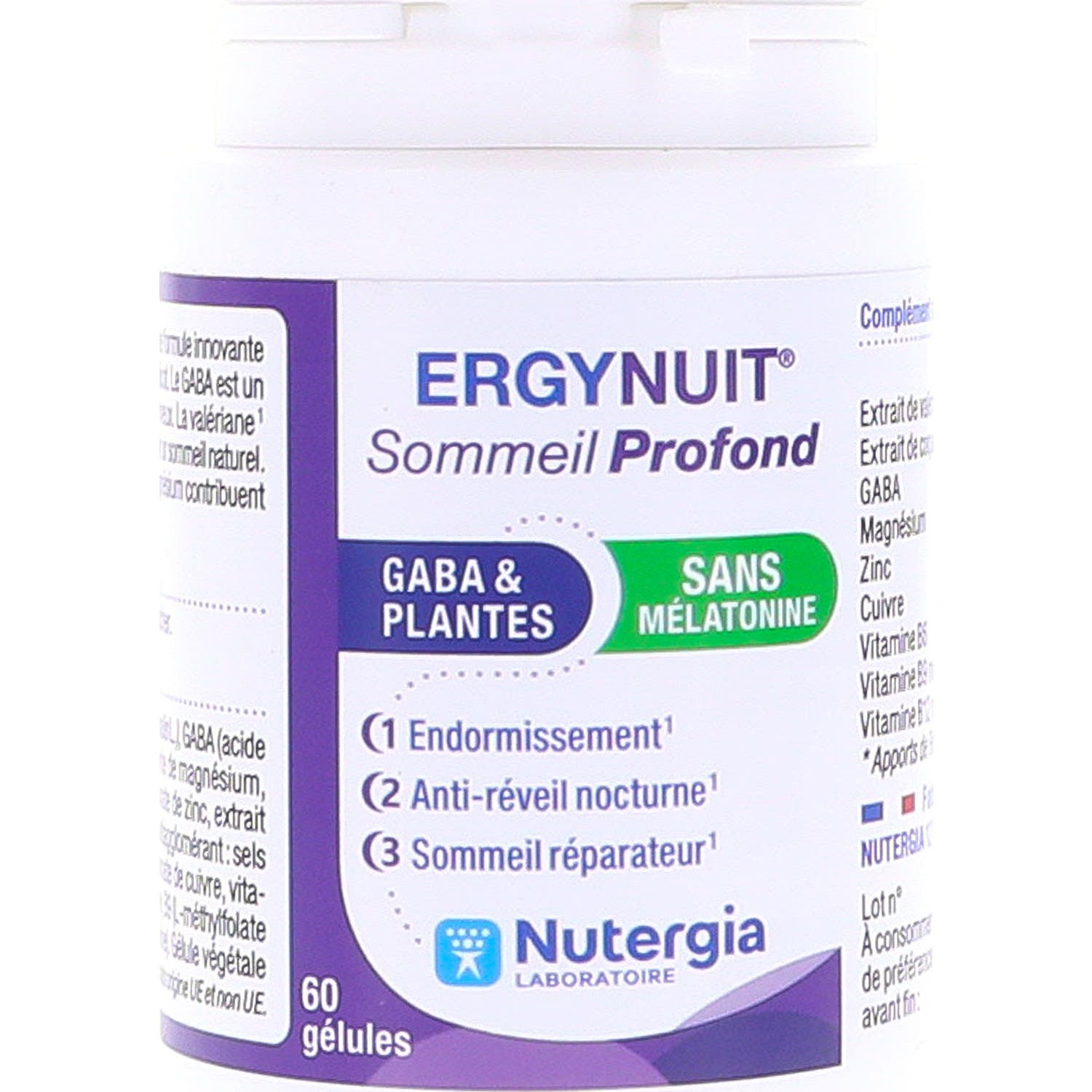 Nutergia Ergynuit Sueño Profundo 60 Perlas