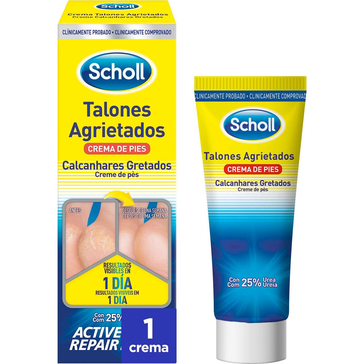 Scholl Crema Talones Agrietados 60ml