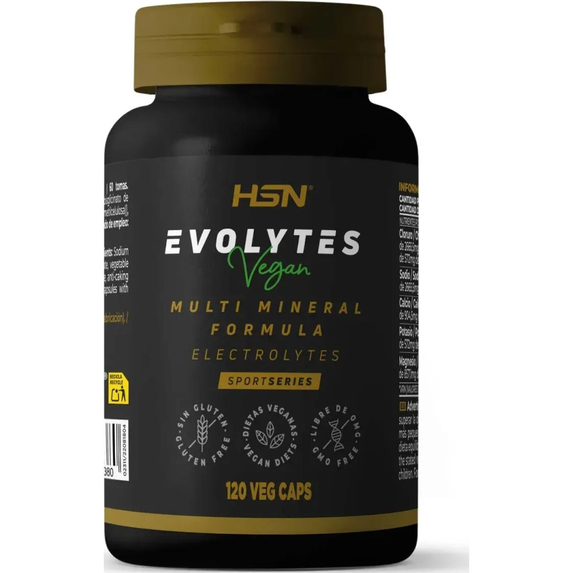 HSN Evolytes Sales de Electrolitos 120vcaps | Natural Doctor