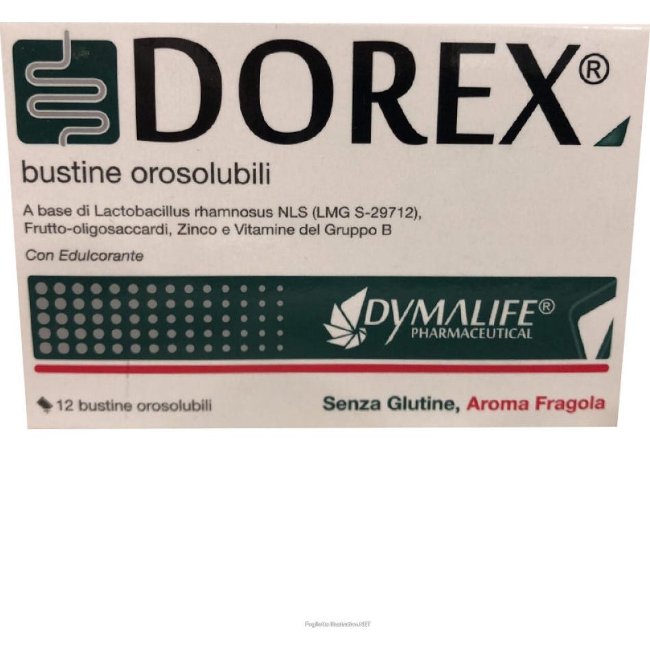 Dorex 12 Stick Orosol. de DYMALIFE PHARMACEUTICAL Srl | Natural Doctor