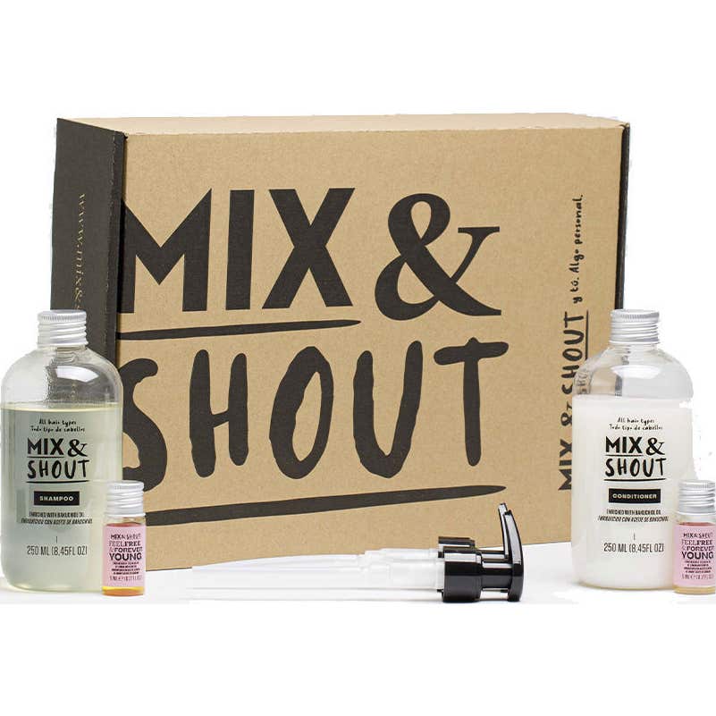 Mix & Shout Rutina Fortalecedor Set 4uds