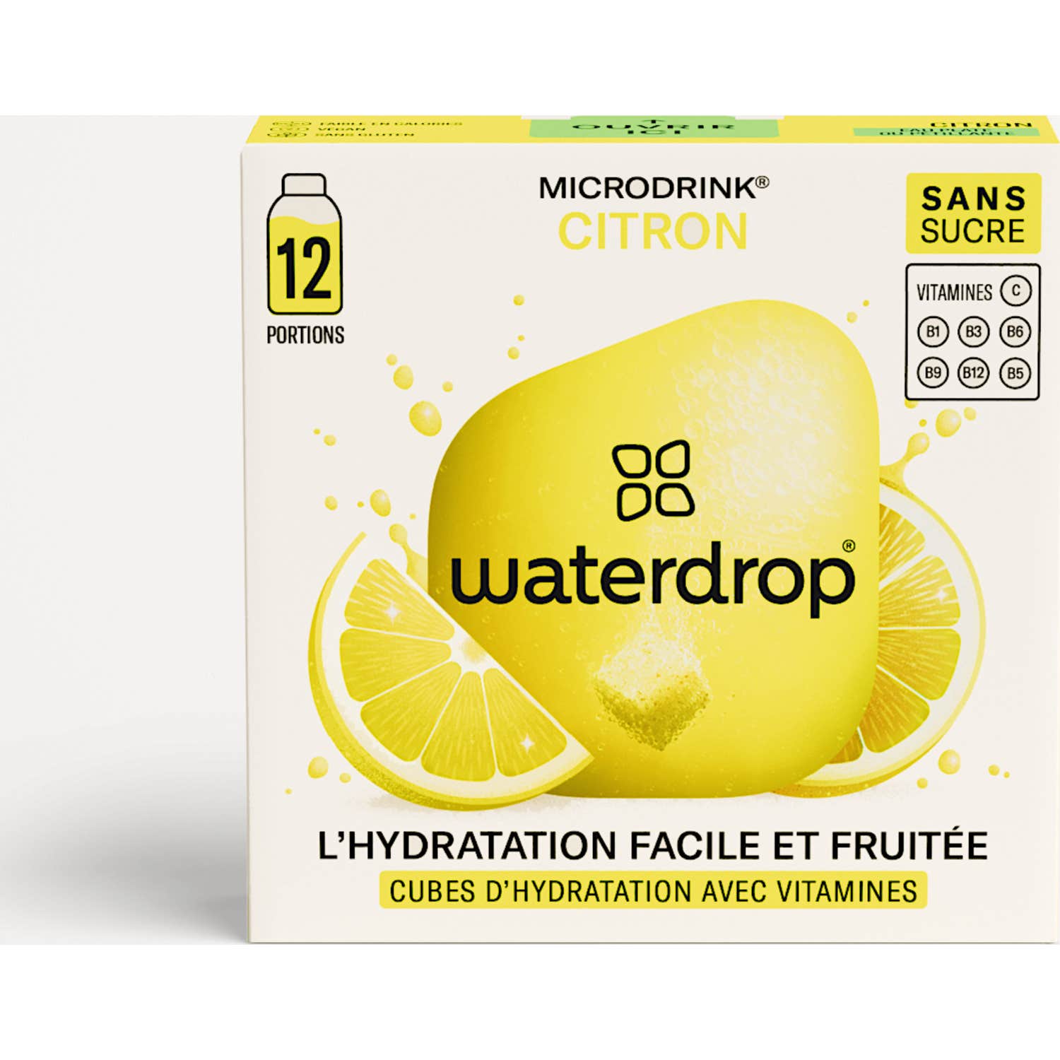 Waterdrop Microdrink Limón 12x2.1 gr | Natural Doctor
