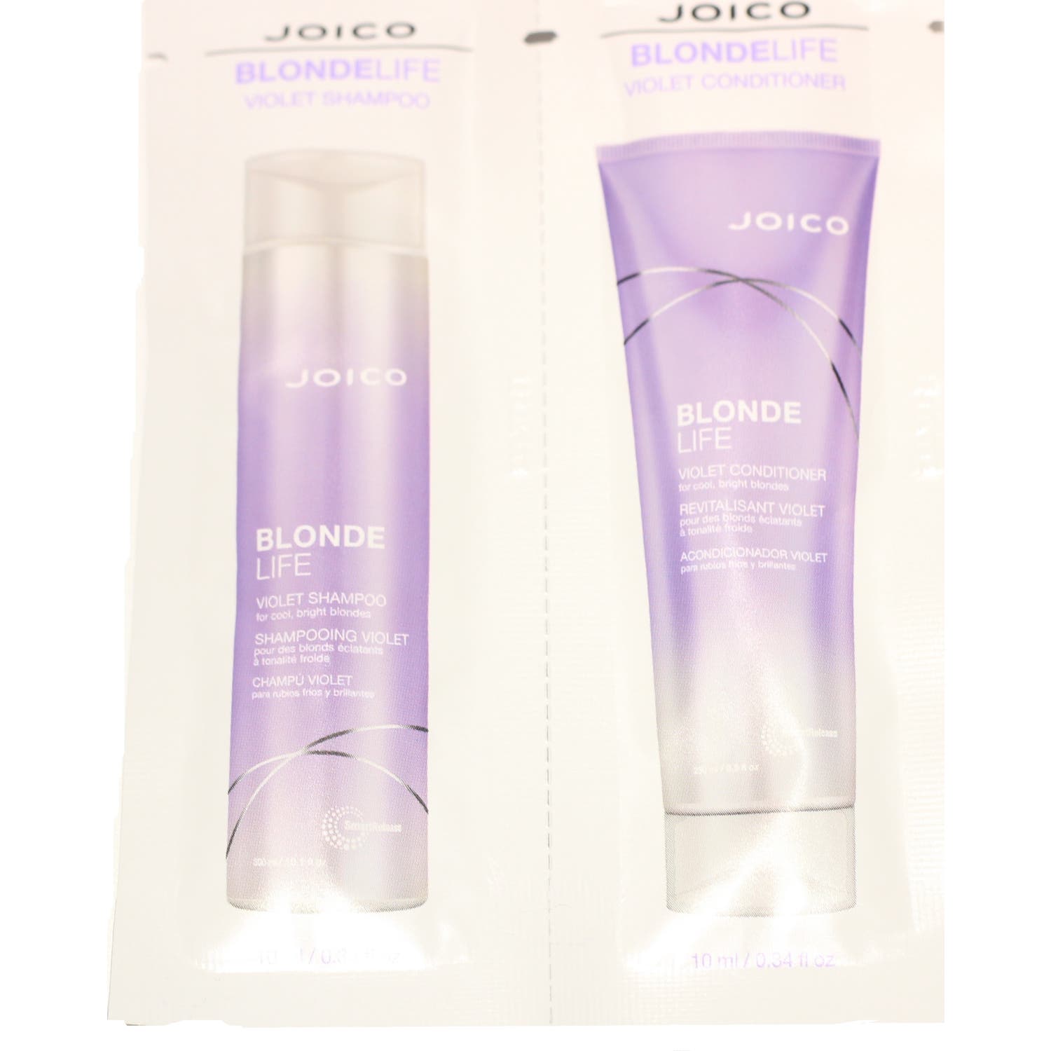 Joico Set Sobres Blonde Life Violeta Champú + Acondicionador