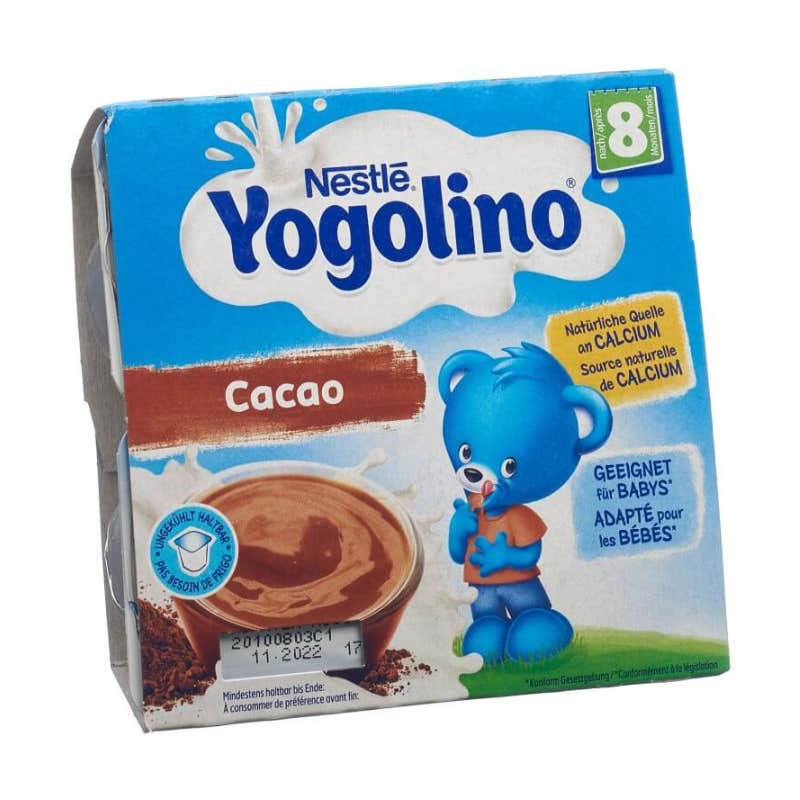 Yogolino Tarrinas Cacao 4x100g