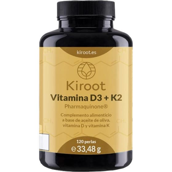 Kiroot Vitamina D3 + K2 120caps