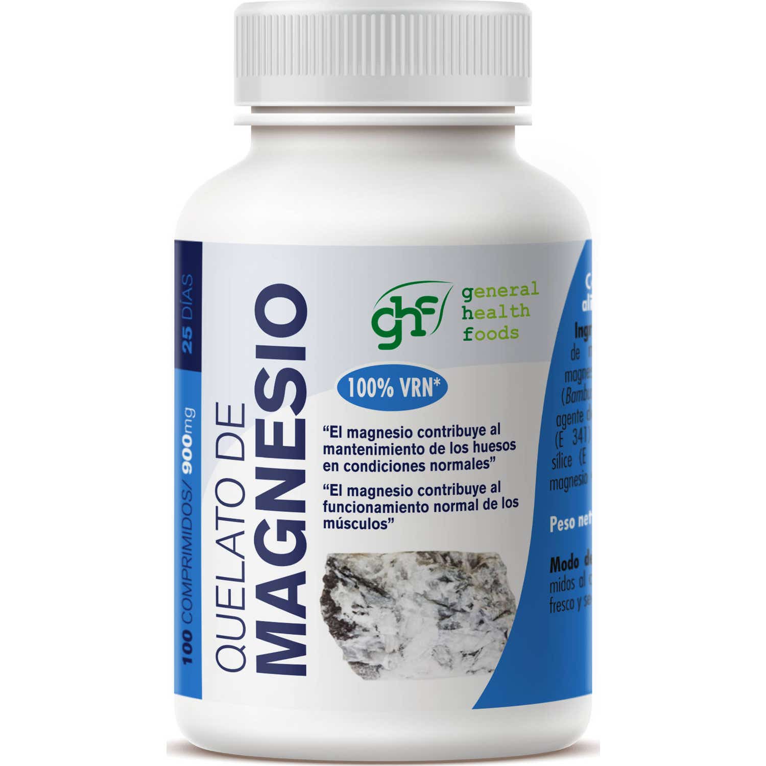 GHF Quelato de Magnesio 800mg 100comp