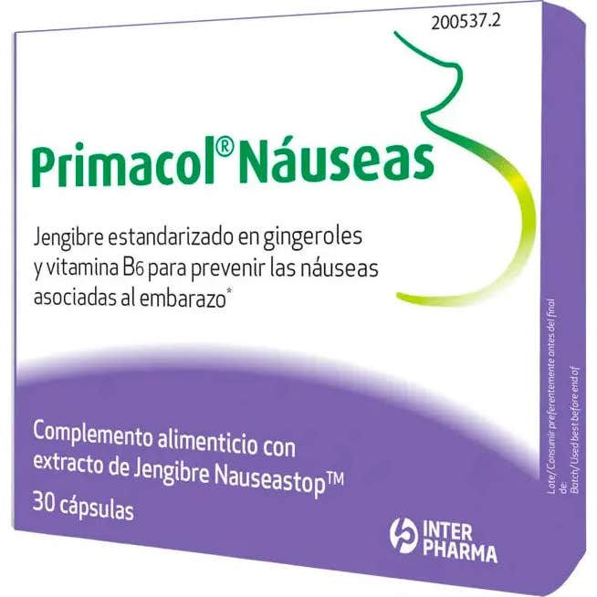 Primacol Naúseas 30Caps
