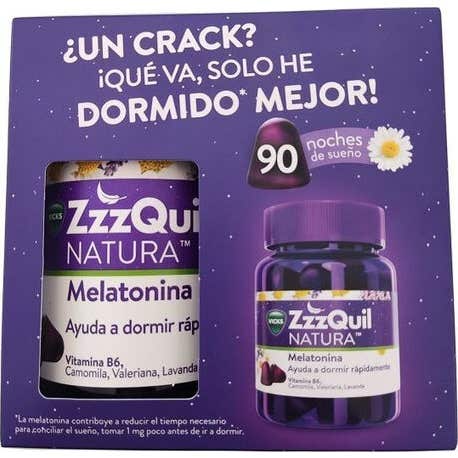 ZzzQuil Natura Pack 90 Noches de Sueño