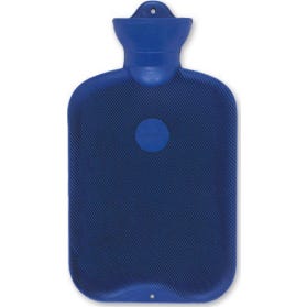 Botella de Agua Caliente Sanodiane Azul Marino