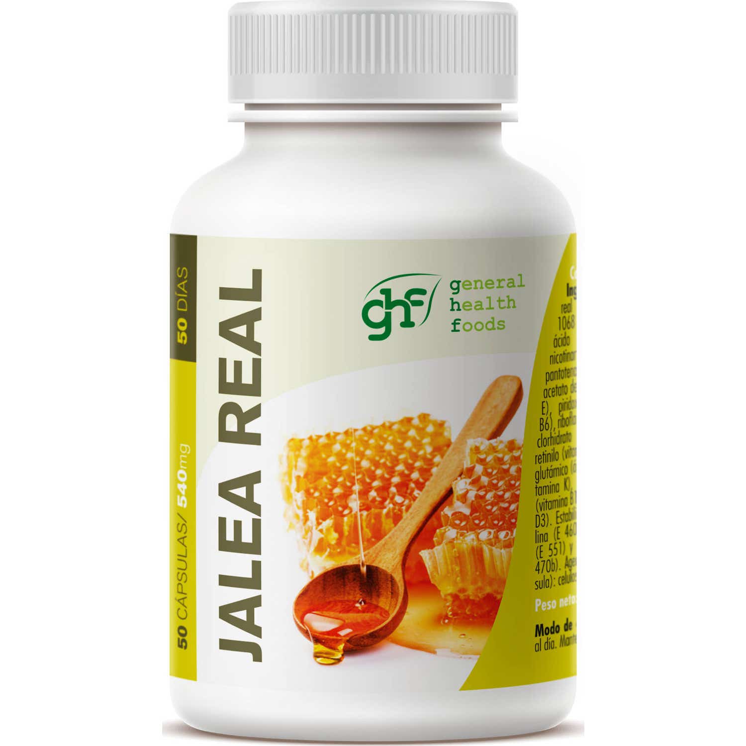 GHF Jalea Real 540mg 50cáps