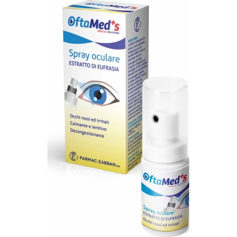 'Farmac-Zabban Oftamed''s Eye Spray Extrait d''euphorbe 10 ml'