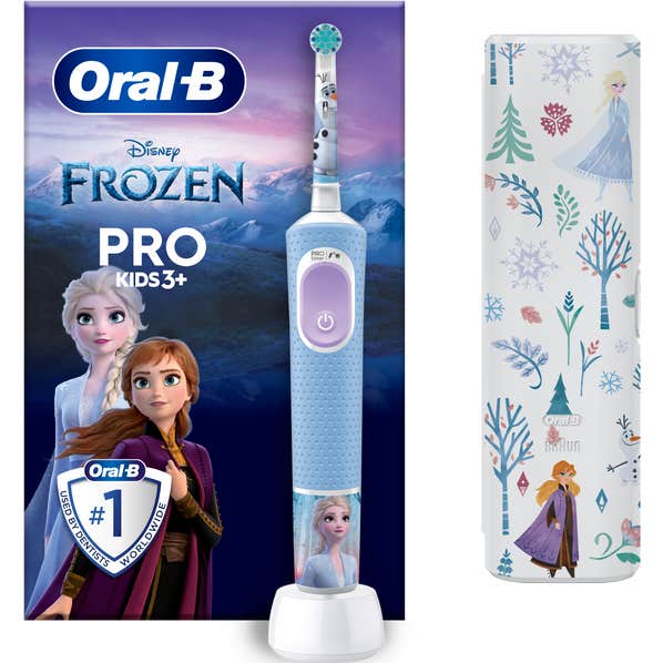 Oral B Cepillo Eléctrico Recargable Infantil Frozen + Estuche