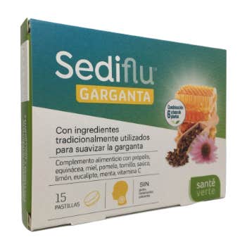 Sediflu Garganta 15 Pastillas