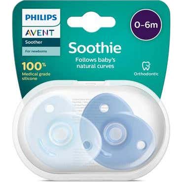 Avent Succette Soothie Coeur 0-3 Meses 2 uds