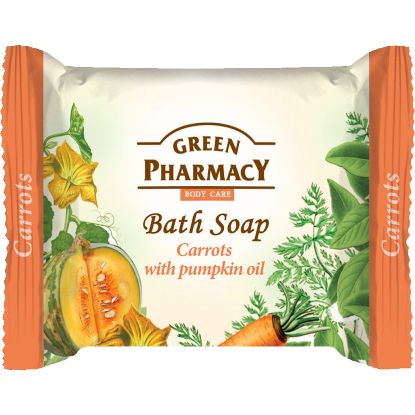 Green Pharmacy Pastilla Jabón Zanahoria Y Aceite Calabaza 100g
