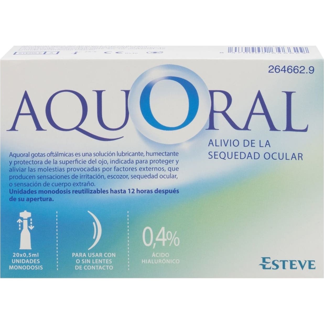 Aquoral Gotas Oftalmológicas 20x0,5ml