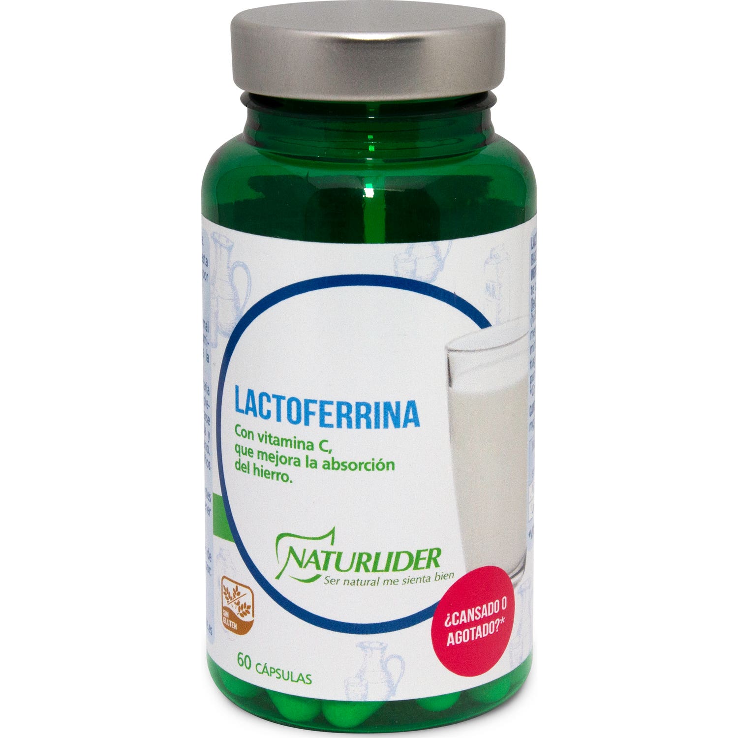 Naturlider Lactoferrina 60 Capsulas De 150 Mg Vegetales