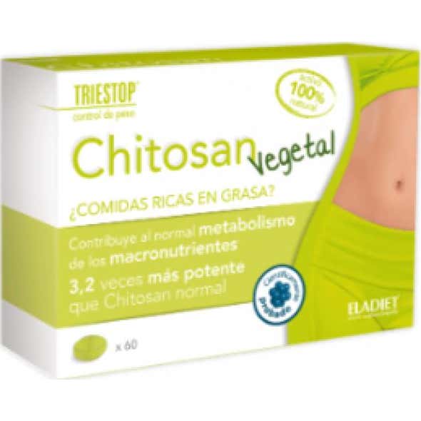 Triestop chitosán vegetal 60comp