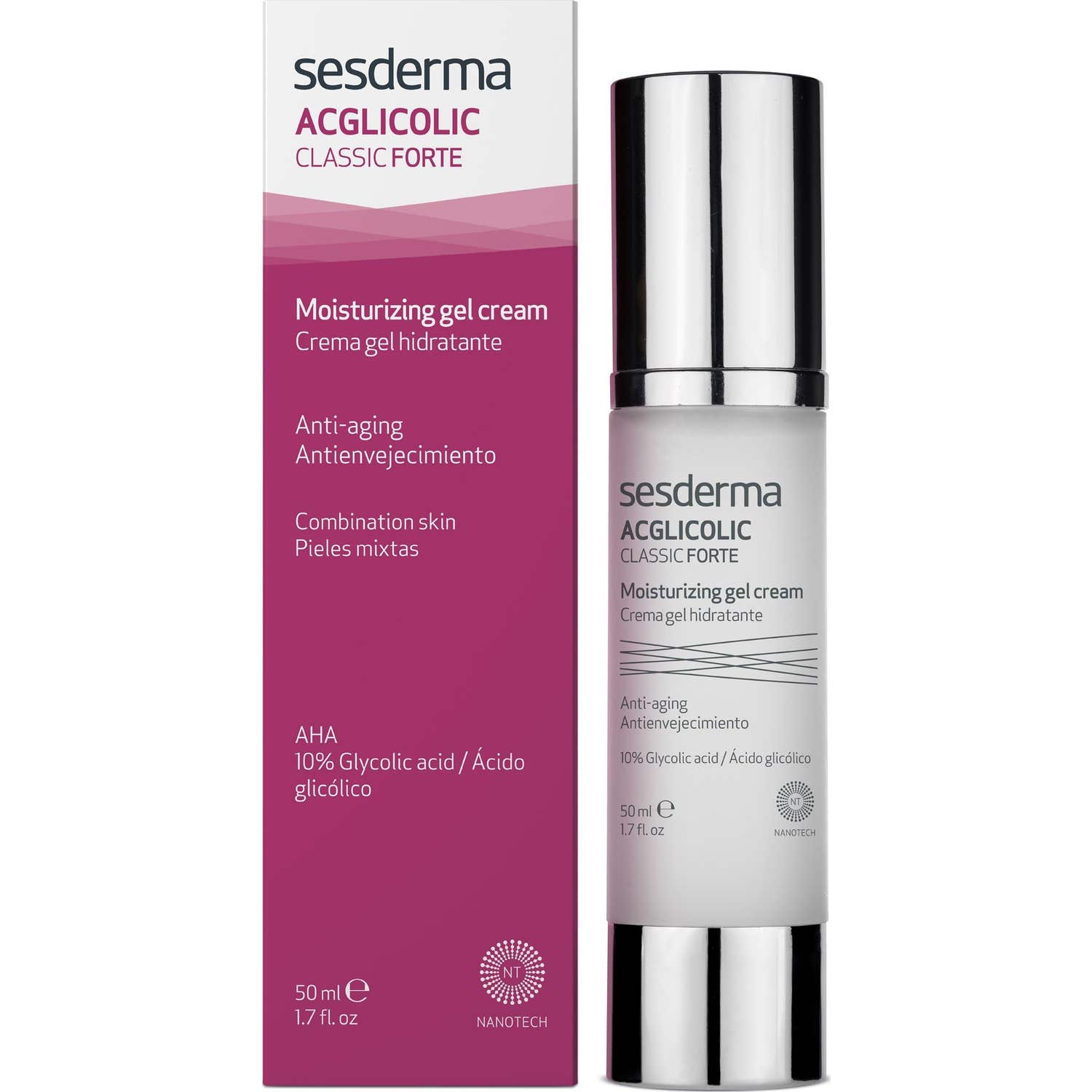 Sesderma Acglicolic Classic Forte Crema Gel Hidratante 50ml