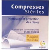 Giphar Compresses Nt 10x10 Par 50