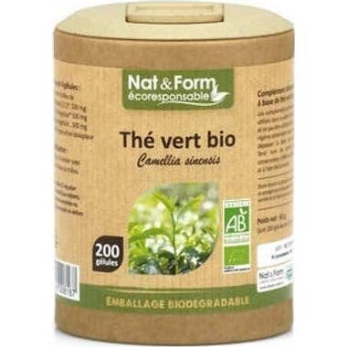 Nat&Form Verde Bio Té 200 Caps
