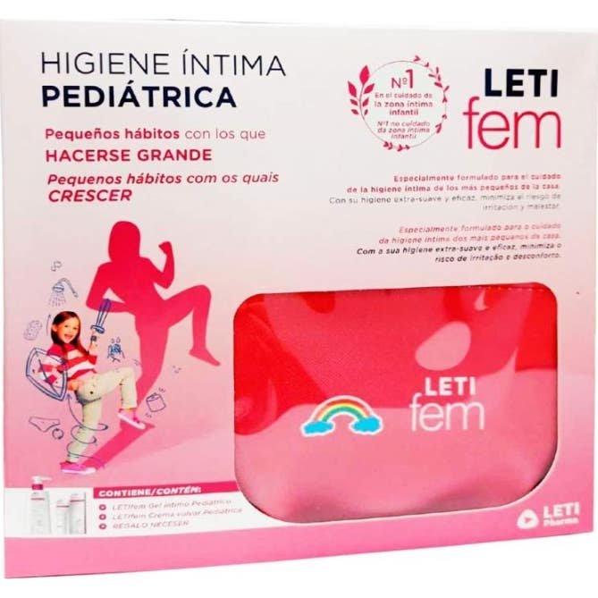 Letifem Pack Higiene Íntima Pediátrica